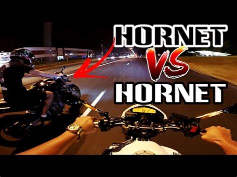 JHOON SP HORNET INJETADA VS HORNET CARBURADA YouTube