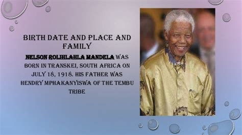 Presentation on nelson mandela