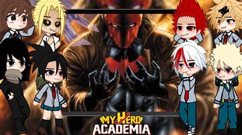 Class 1A React To Deku As Red Hood AU BNHA MHA GCRV YouTube