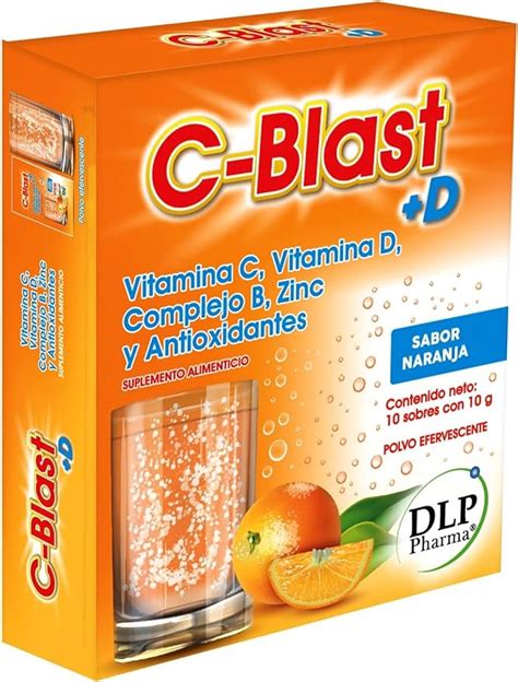 C Blast D Vitamina C Vitamina D Complejo B Zinc Y Antioxidantes