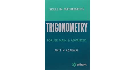 Skills In Mathematics Trigonometry For Jee Main Advanced By Amit M