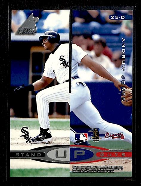 1998 PINNACLE STAND UP GUYS ANDRUW JONES ALEX RODRIGUEZ 25CD EBay