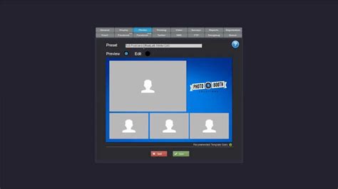 Social Booth Photo Booth Software Photo Settings Youtube