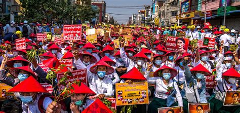 The Fight For Myanmars Freedom The University Times