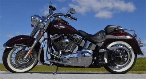 2005 Harley Davidson Flstni Softail Deluxe Motozombdrivecom