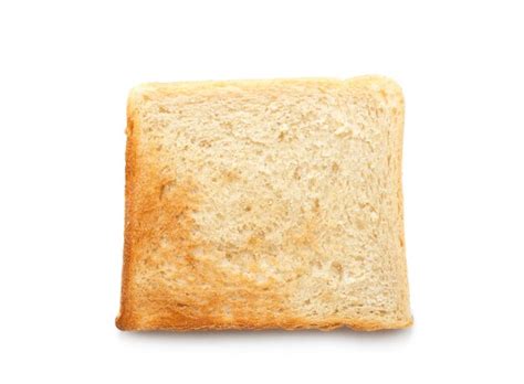 Premium Photo Toasted Bread On White Background