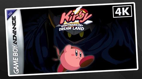 Gba Longplay Kirby Nightmare In Dream Land Completion No