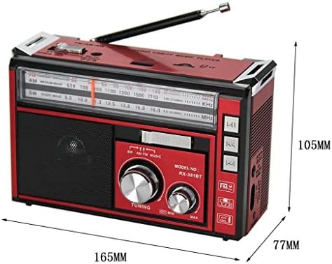 Lhllhl Radio Triple Bande Carte Enfichable Portable Haut Parleur Radios