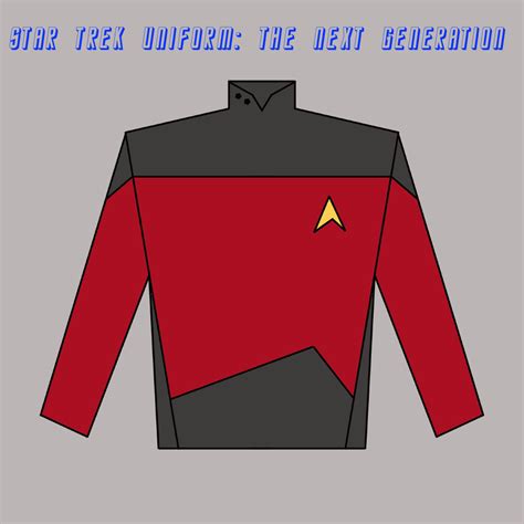 Star Trek Uniform Template - the Next Generation Download Printable PDF | Templateroller