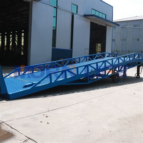 New Hydraulic ISO 9001 Approved Morn CE China Container Ramp Mobile