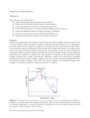 Lab 4 Enzyme Kinetics Manual Pdf Laboratory 4 Enzyme Kinetics