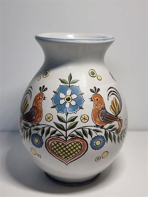 Vintage Ulmer Keramik Vase Made In Germany Etsy