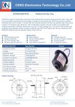 Through Bore Slip Ring Ecn S Ip Ceno Electronics Technology