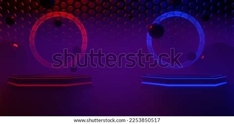 Gaming Background Abstract Wallpaper Cyberpunk Style Stock Illustration 2253850517 | Shutterstock