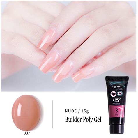 Cheap 15ml Poly Gel Extension Crystal Finger Jelly Polygel Nail Gel