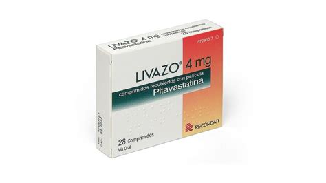 LIVAZO 4 Mg COMPRIMIDOS RECUBIERTOS CON PELICULA 28 Comprimidos