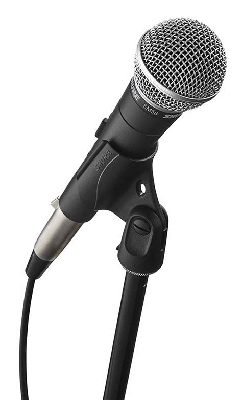 Shure Stage Performance Microphone Kit With Sm58 Cable And Stand