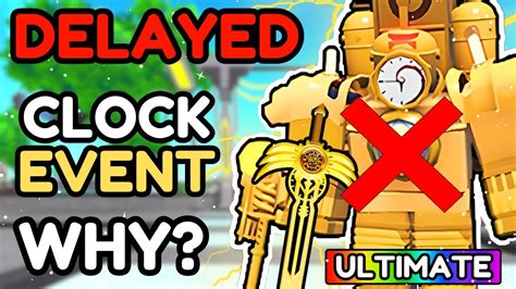 Why The Clock Event Update Is Delayed In Toilet Tower Defense Youtube