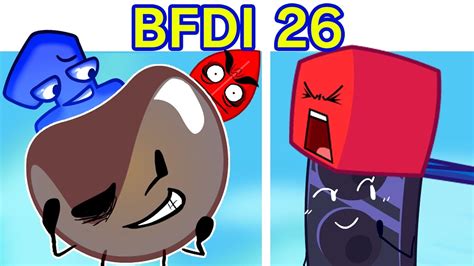 Friday Night Funkin Vs Bfdi 26 Cutscenes And Lyrics Battle For Dream Island Fnf Mod Youtube