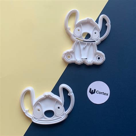 Stl File Stitch Cookie Cutters・3d Printable Design To Download・cults