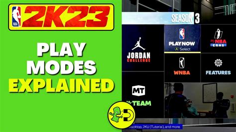 NBA 2K23 Play Modes Explained YouTube