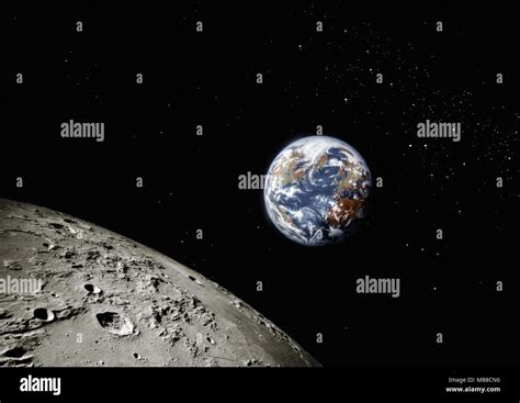 Sistema Luna Terra Immagini E Fotografie Stock Ad Alta Risoluzione Alamy