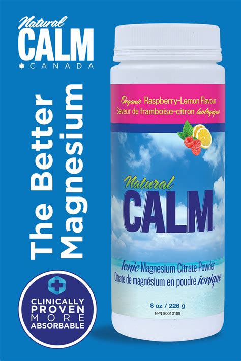 Natural Calm is the Better Magnesium! Clinically proven to be more ...