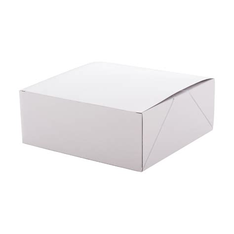 White Cardboard Cake Boxes X X Cm Pieces