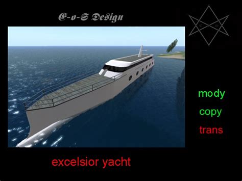 Second Life Marketplace - Excelsior yacht