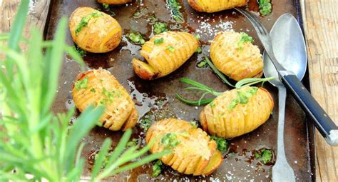 Parmesanbakad Hasselbackspotatis Hemmets Journal