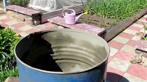 Как дешево покрасить железную бочку для воды изнутри. Лучший способ ...