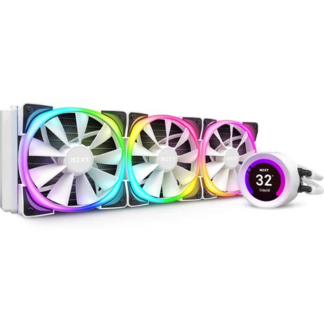 NZXT Kraken Z73 RGB 360mm - RL-KRZ73-RW - AIO RGB CPU Liquid Cooler ...