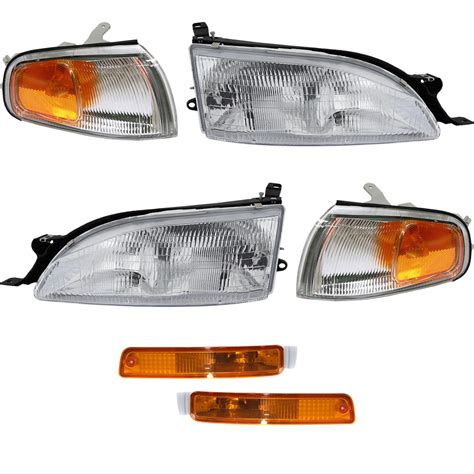 Auto Light Kit Left And Right Lh And Rh For Toyota Camry 1995 1996 Ebay