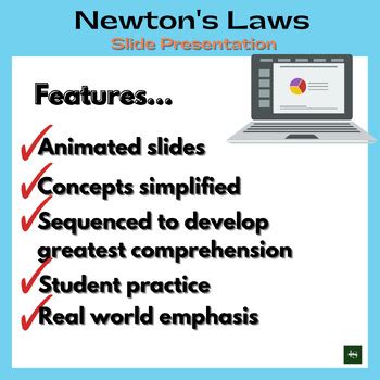 Newton’s Laws of Motion animated slide presentation by It's Science