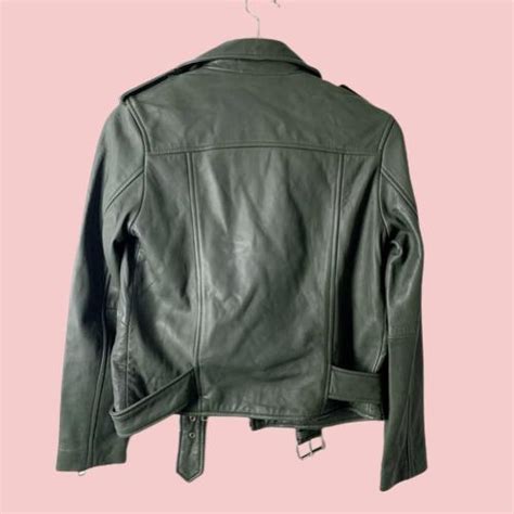 Walter Baker Allison Leather Jacket Airborne Jacket