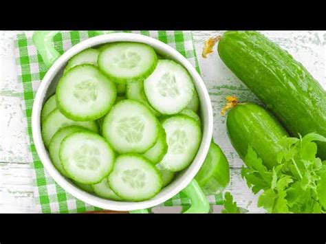 Beneficios Del Pepino Para La Salud Ingrid Peguero Youtube