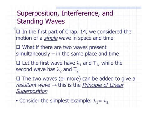 (PDF) Superposition, Interference, and Standing Waves Interference, and Standing Waves ... If a ...