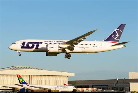 Sp Lra Lot Polish Airlines Boeing Dreamliner At London