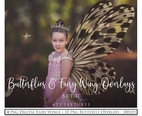 Photography Craft Supplies Tools Butterfly Scrapbooking Fairy Wings