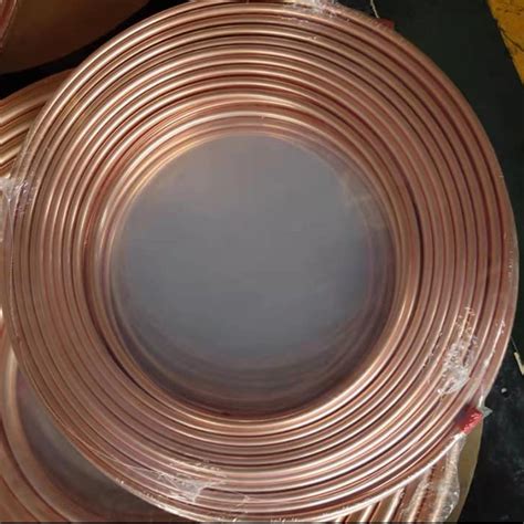 ASTM B280 99 9 Red Copper Water Pipe C1100 C12200 Insulated Copper