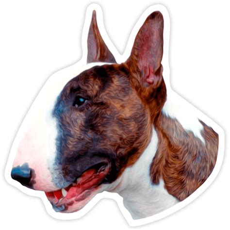 Sticker English Bull Terrier