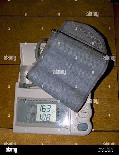 Blood pressure monitor Stock Photo - Alamy