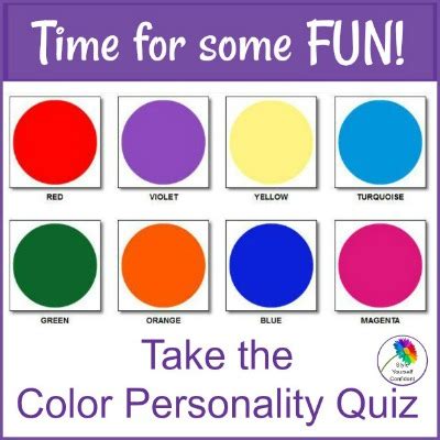 Free Color Personality Quiz