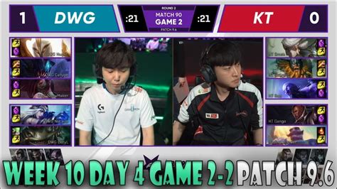 KT Vs DWG Game 2 W10D4 S9 LCK 2019 Spring KT Rolster Vs DAMWON