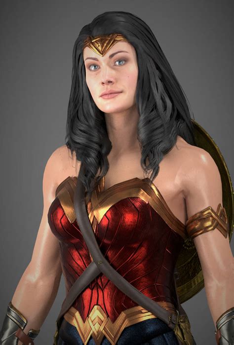 Injustice 2 Wonder Woman By Eveniz On Deviantart