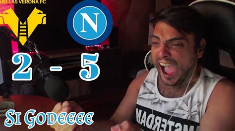 SI GODE VERONA 2 5 NAPOLI LIVE REACTION SIAMO FIDUCIOSI