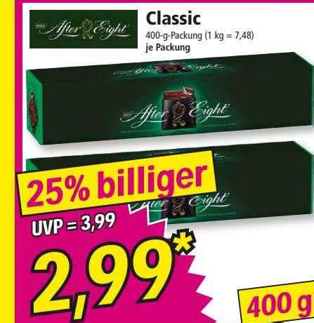 After Eight Classic Angebot Bei Norma Prospekte De