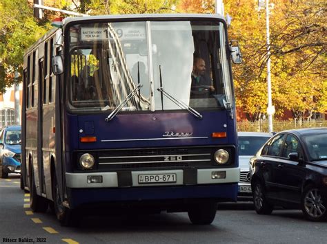 BPO 671 Ikarus 260 Budapest Batthyány tér 2022 november Ritecz