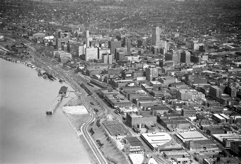 Memphis Aerial Views In Vintage Photos And Postcards