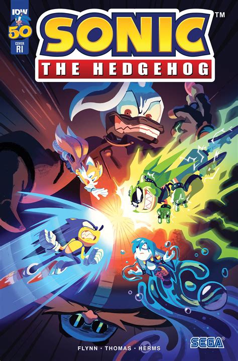 Idw Sonic Issue 50 Cover Ri Has Been Revealed Sonicthehedgehog